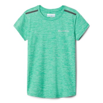 Columbia T-Shirt Meisjes, Tech Trek Short Sleeve LichtGroen, 51PLFYMUN